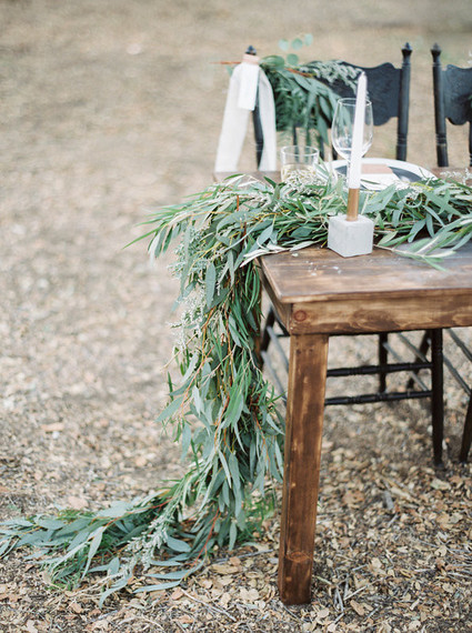 Modern forest wedding inspiration Inspiration
