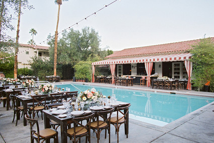 The Colony Palms hotel wedding