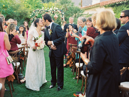The Colony Palms hotel wedding