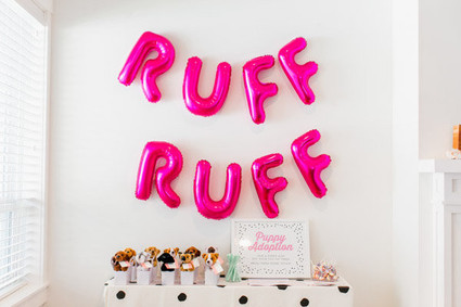adopt a puppy birthday party Inspiration