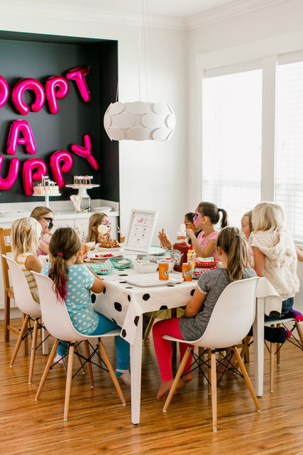 adopt a puppy birthday party Inspiration