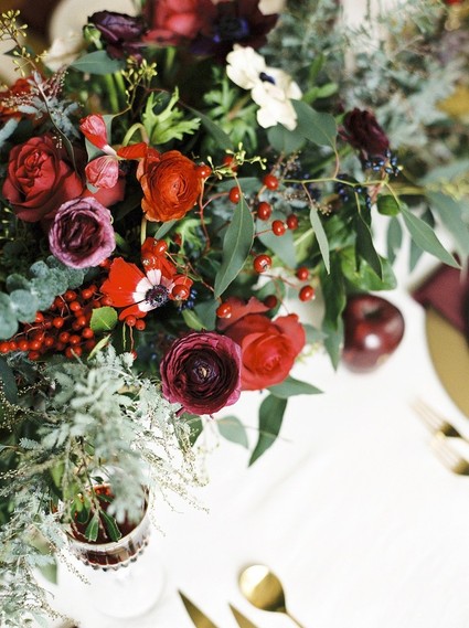 Christmas tablescape