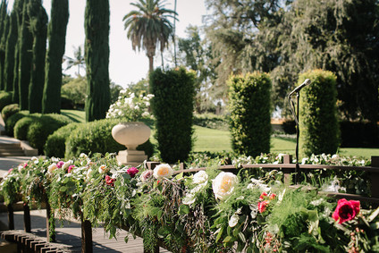 Romantic garden wedding