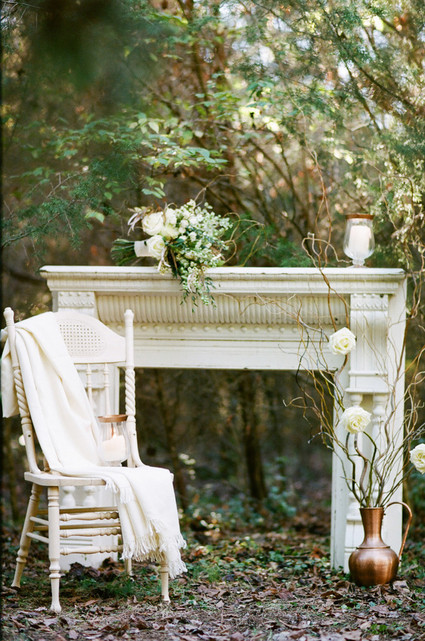 Rustic winter wedding inspiration Inspiration
