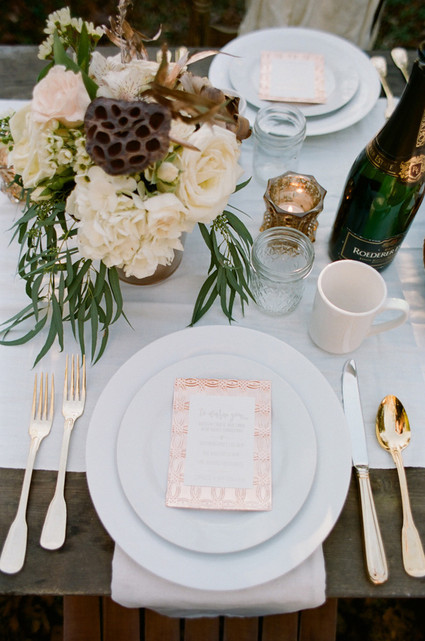 Cozy winter wedding inspiration Inspiration