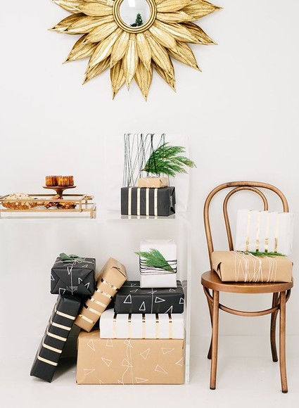 DIY Holiday gift wrap ideas Inspiration