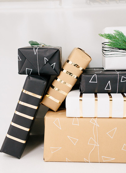 DIY Holiday gift wrap ideas Inspiration