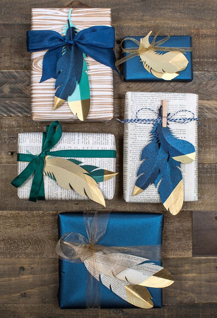 DIY Holiday gift wrap ideas