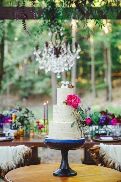 Bohemian jewel toned wedding inspiration