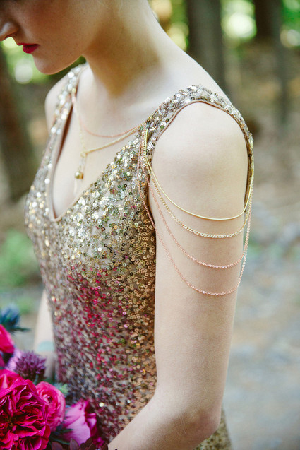 Gold Ralph Lauren dress