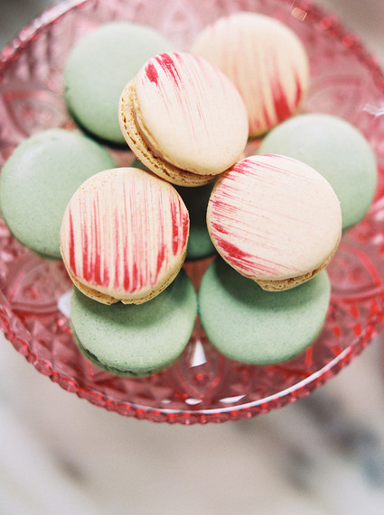 Holiday macarons