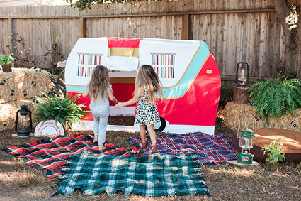 Camping first birthday ideas