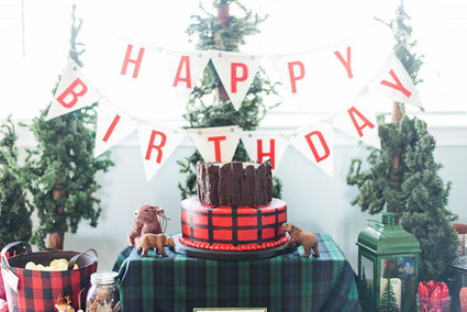 Lumberjack birthday party Inspiration