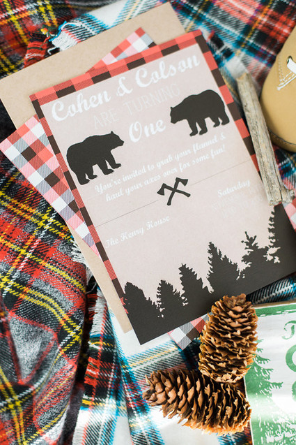 Lumberjack birthday party Inspiration