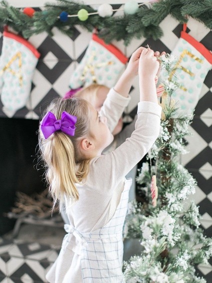 Modern cookie decorating party ideas