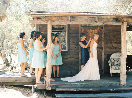California ranch wedding