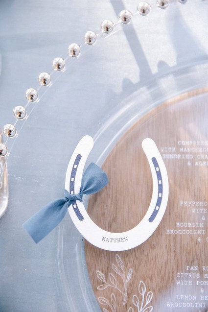 Equestrian themed wedding