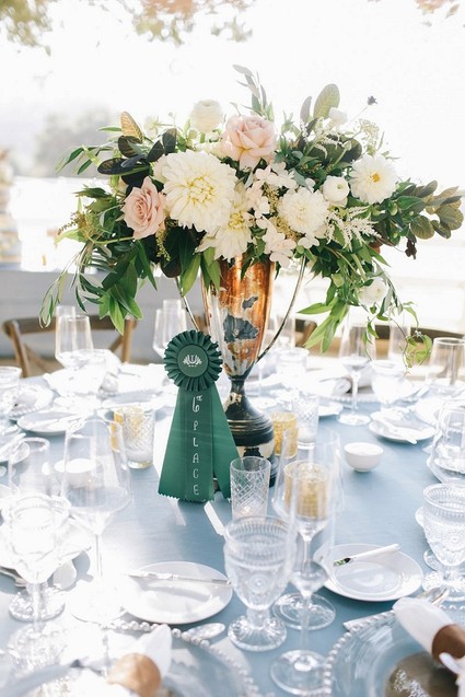 Equestrian themed wedding cake