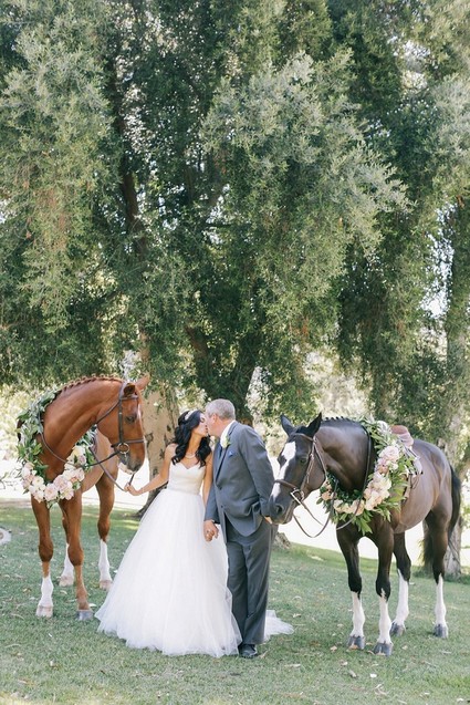 Equestrian themed wedding