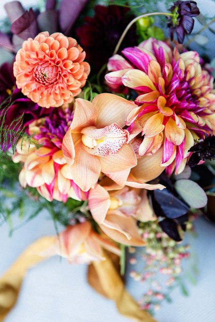 Jewel Toned wedding inspiration Inspiration