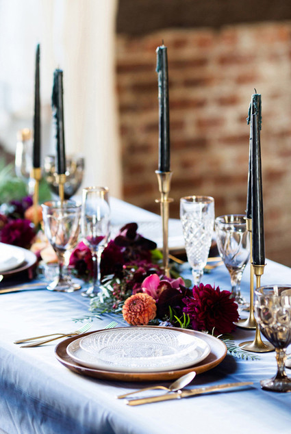 Jewel Toned wedding inspiration Inspiration