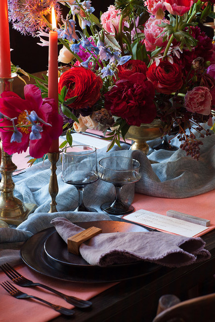 Moody spring wedding inspiration