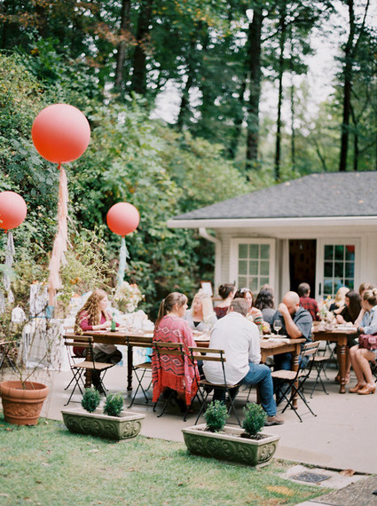 outdoor brunch baby shower