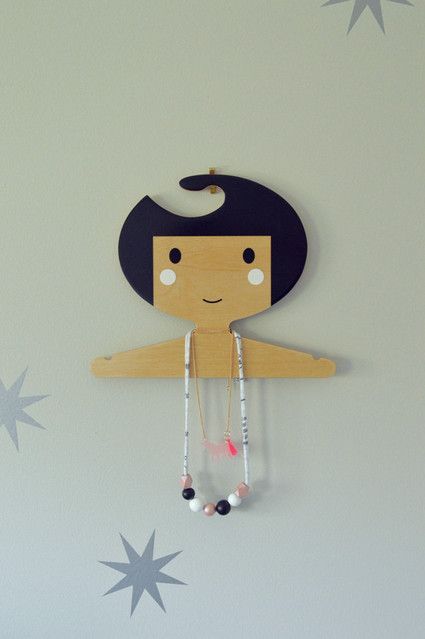 pink and grey girls room