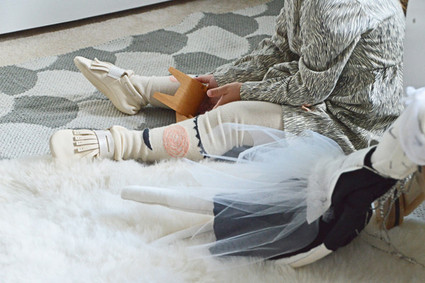 pink and grey girls room Inspiration
