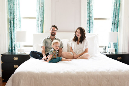 white bright family photos