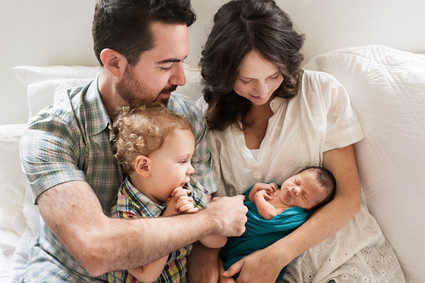 family newborn photos