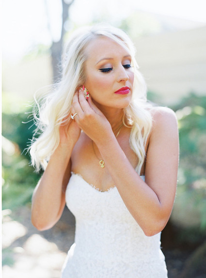 Strapless mermaid wedding dress