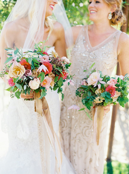 Summer bridal bouquet