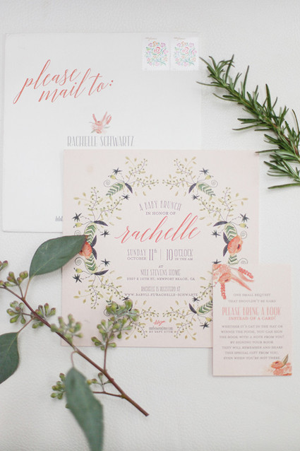 brunch baby shower Inspiration