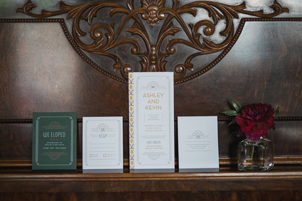Art deco wedding inspiration