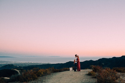 LA sunset proposal story Inspiration