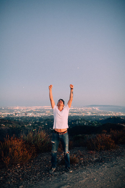 LA sunset proposal story Inspiration