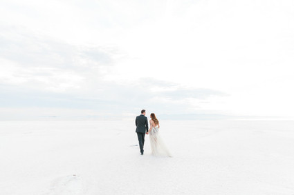 Utah Salt Flats wedding inspiration