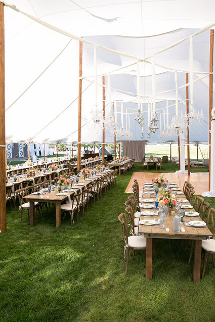 Rustic vintage wedding tablescape