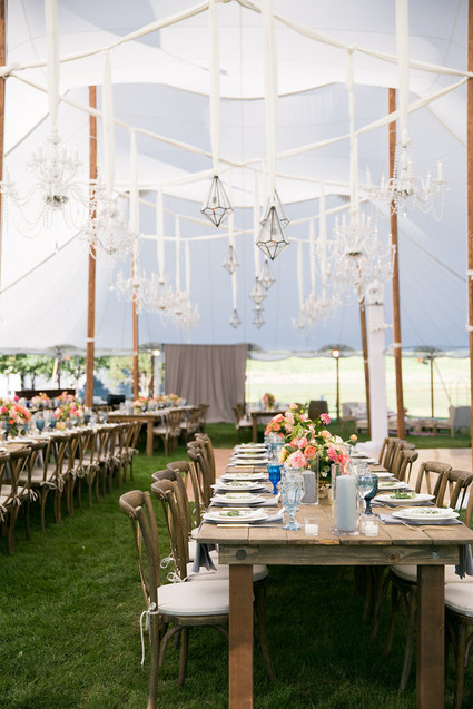 Rustic vintage wedding tablescape