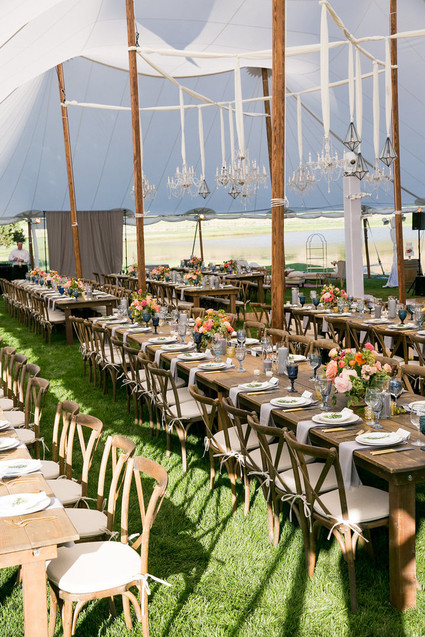 Rustic vintage wedding tablescape