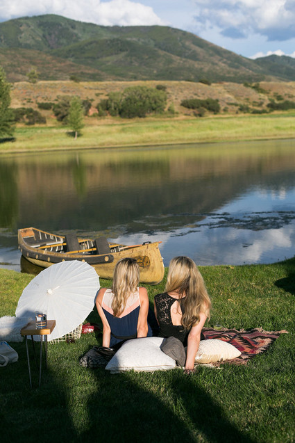 Romantic Summer Aspen wedding