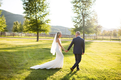 Romantic Summer Aspen wedding
