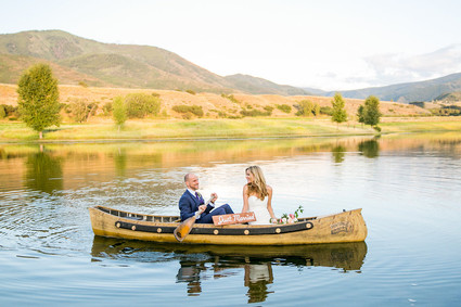 Romantic Summer Aspen wedding