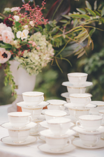 Vintage tea cups