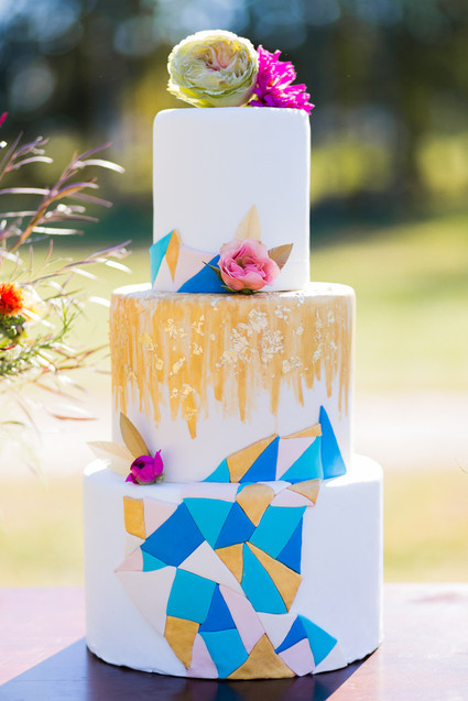 Bohemian wedding cake Inspiration
