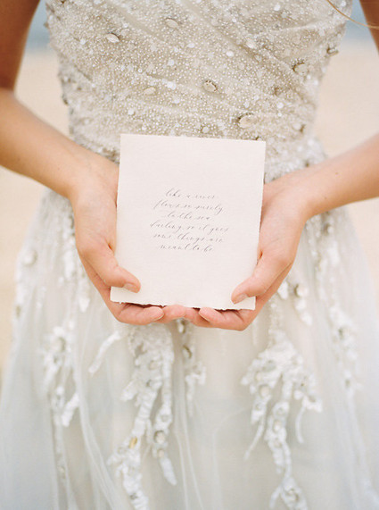 Calligraphy invitation