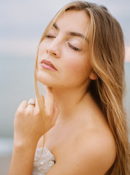 Natural wedding makeup