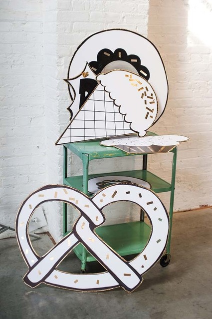 Graphic photo booth props