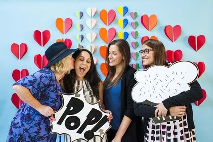 Colorful baby shower